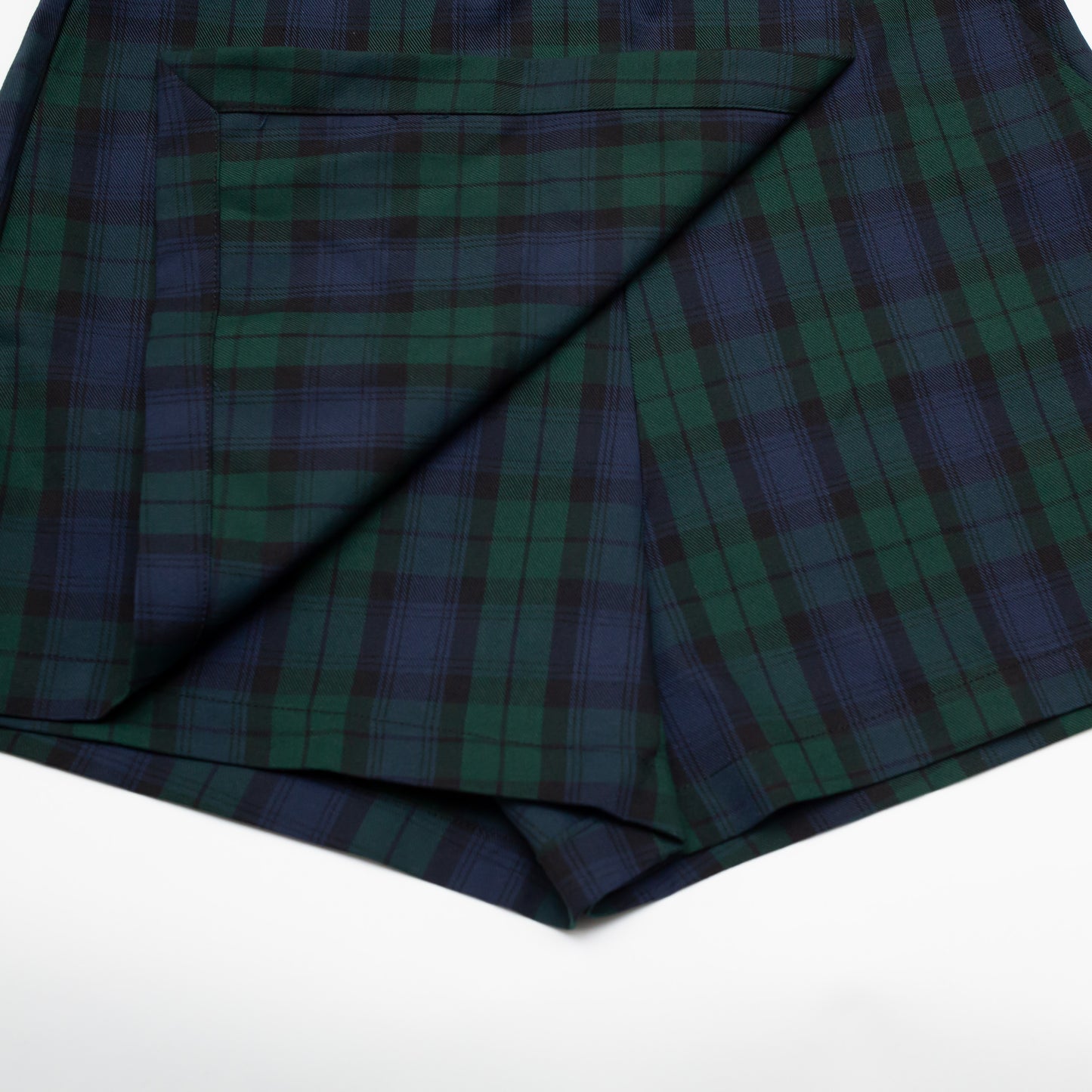 【SET】CREW NECK PULLOVER & WRAPS SKORT